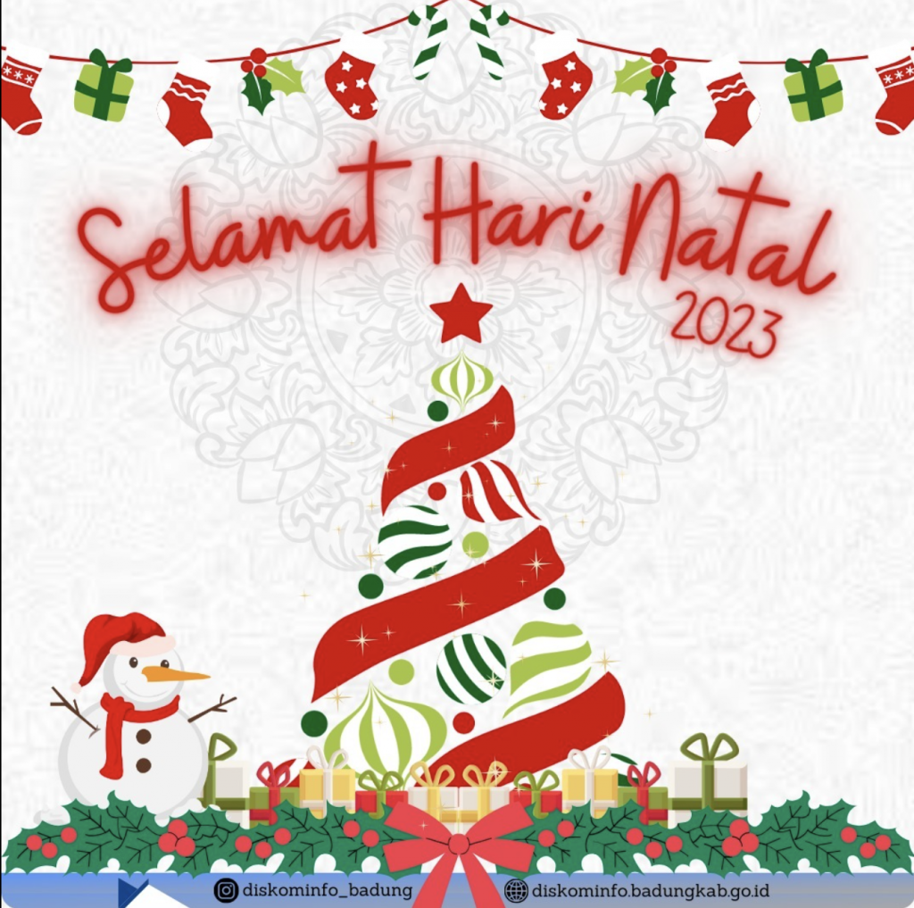 Selamat Natal! Semoga keajaiban Natal menghiasi hari-hari Anda dengan kebahagiaan dan kedamaian
